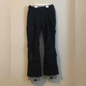 Billabong ski snowboard snow pants xs black slim fit